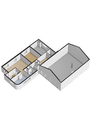 Floorplan - Westgaag 34, 3155 DG Maasland